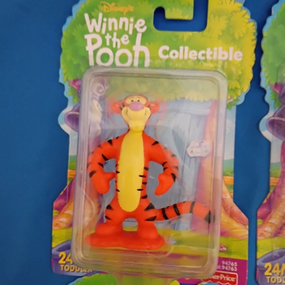 Vintage Fisher Price 4 Piece Winnie The Pooh Collectable Toys. - Picture 5 of 7